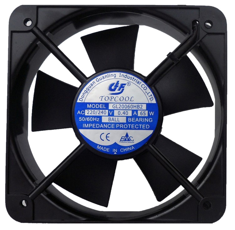 冠凌風(fēng)扇GL20060H暖風(fēng)機(jī)高品質(zhì)防潮風(fēng)扇220V風(fēng)扇200*200*60