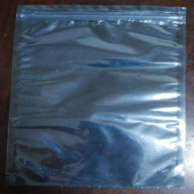 平口屏蔽防靜電袋防靜電包裝袋鋁箔袋拉鏈袋密封袋塑料復合袋