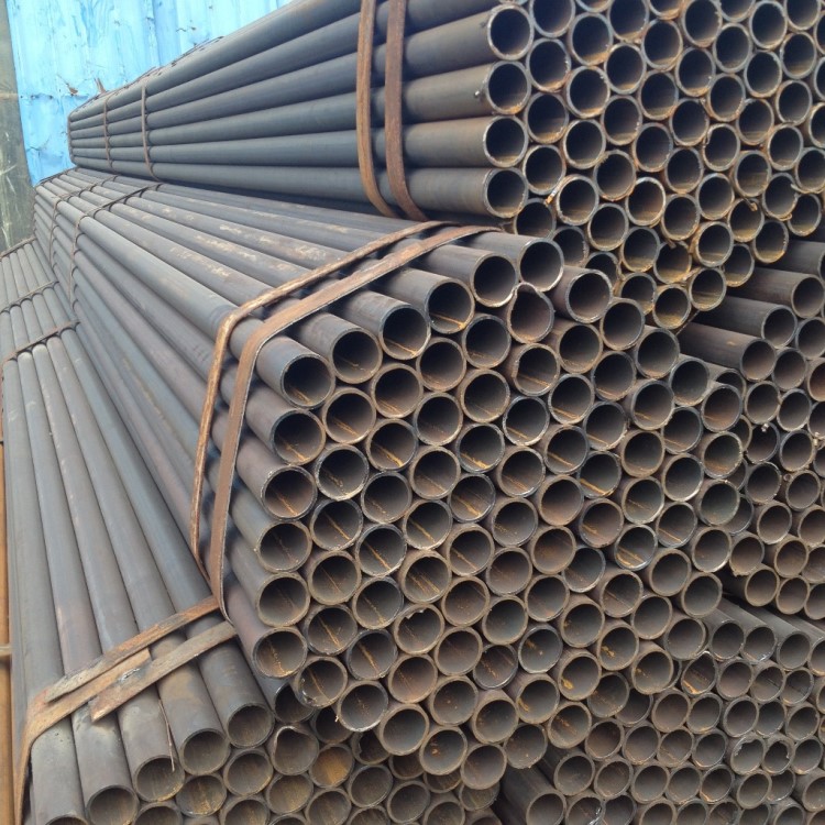 企業采集 腳手架焊管 搭架子 噴塑鋼管q235b直縫焊管 可定做規格