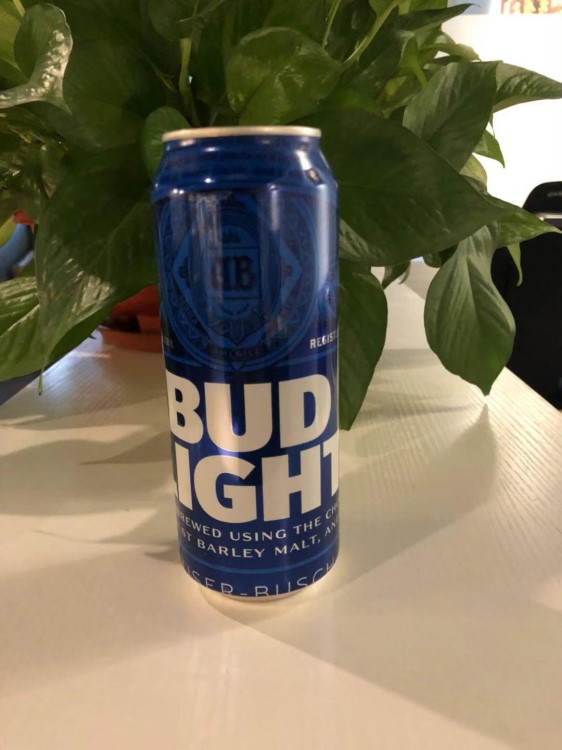 BUD LIGHT 藍色百威啤酒500ml *24 聽 輕啤清啤 藍百威