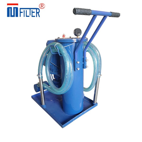 廠家直銷 每分鐘16升流量luc-16*10移動式濾油小車 便移式濾油機