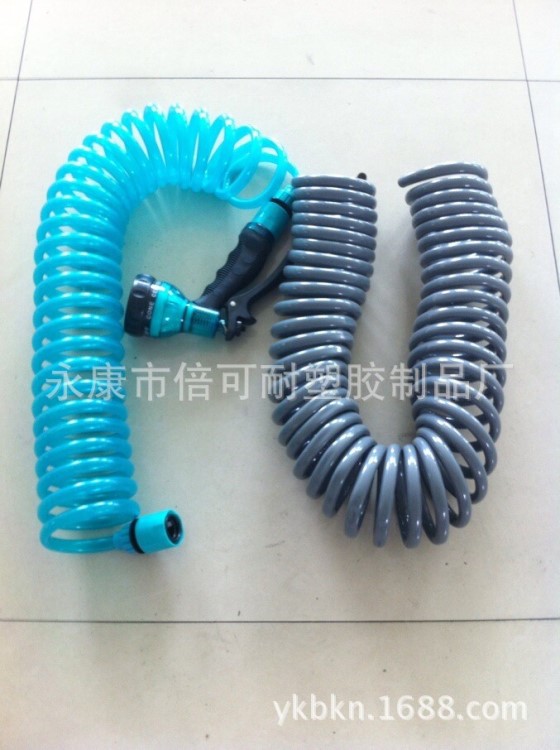 廠家供應 PU花園水管 彈簧管 高壓洗車管