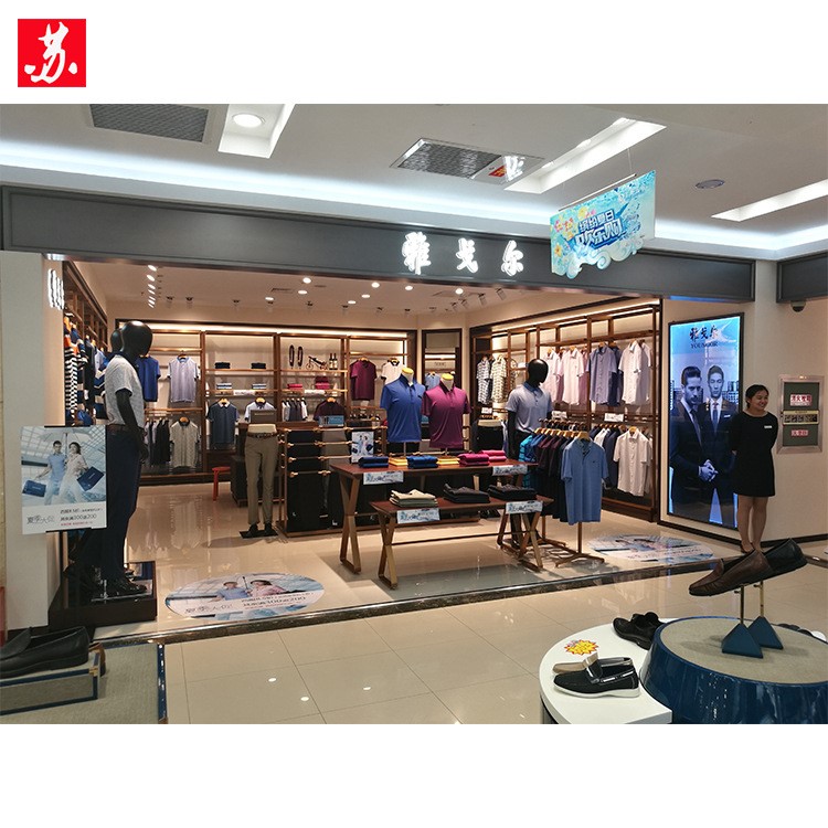 定制服裝展架不銹鋼服裝店展示貨架中島流水臺(tái)陳列廠家生產(chǎn)