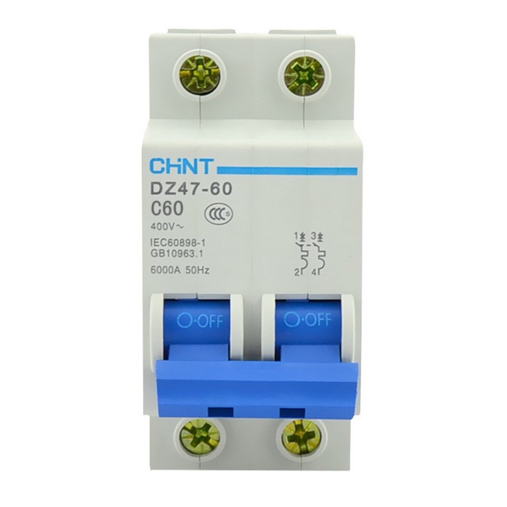 正泰 空开 小型断路器 家用空开 空气开关 dz47 2p 40a-60a