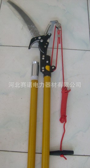 殿力牌10kv絕緣手桿高枝剪電力工人用高壓線路修剪枝條的剪刀