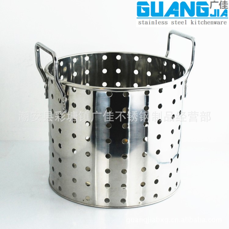 不銹鋼1厘無磁多用濾桶|多用桶（30/35/40cm）廣佳廚餐具