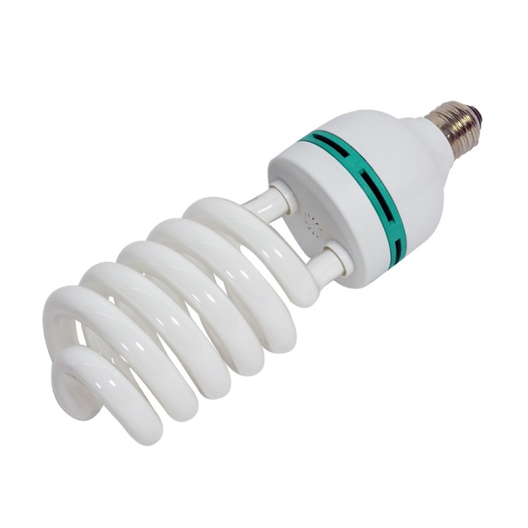 135W/5500K螺旋燈頭攝影燈泡柔光淘寶產品自拍直播補光燈