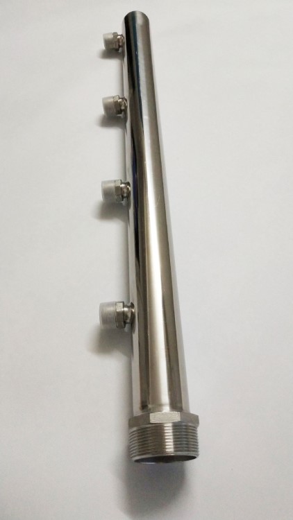 上海厚礴7路單側(cè)標準內(nèi)外絲分水器黃銅鍛壓鍍鎳分水器閥生產(chǎn)廠家