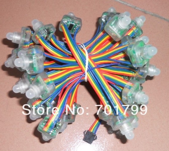 外露全彩LEd燈串 WS2801IC DC5V輸入