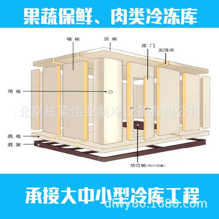 北京保鮮冷庫價(jià)格 小型水果保鮮 大型醫(yī)藥存儲(chǔ) 各式冷庫工程安裝