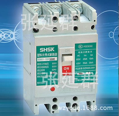 供應上海三開 SSM31-100S/3300 塑殼斷路器