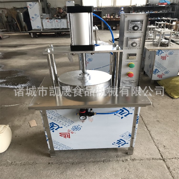 不銹鋼大型薄餅加工機器 加工定做單餅春卷餅壓制機 該設備功能多