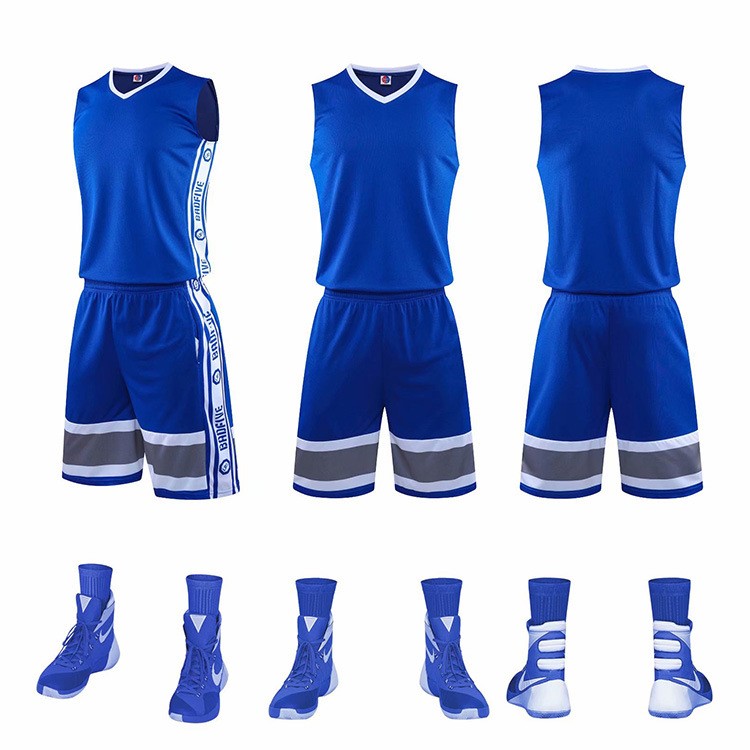 新款籃球服套裝透氣速干男女運動比賽隊服定制團購廠家批發8306