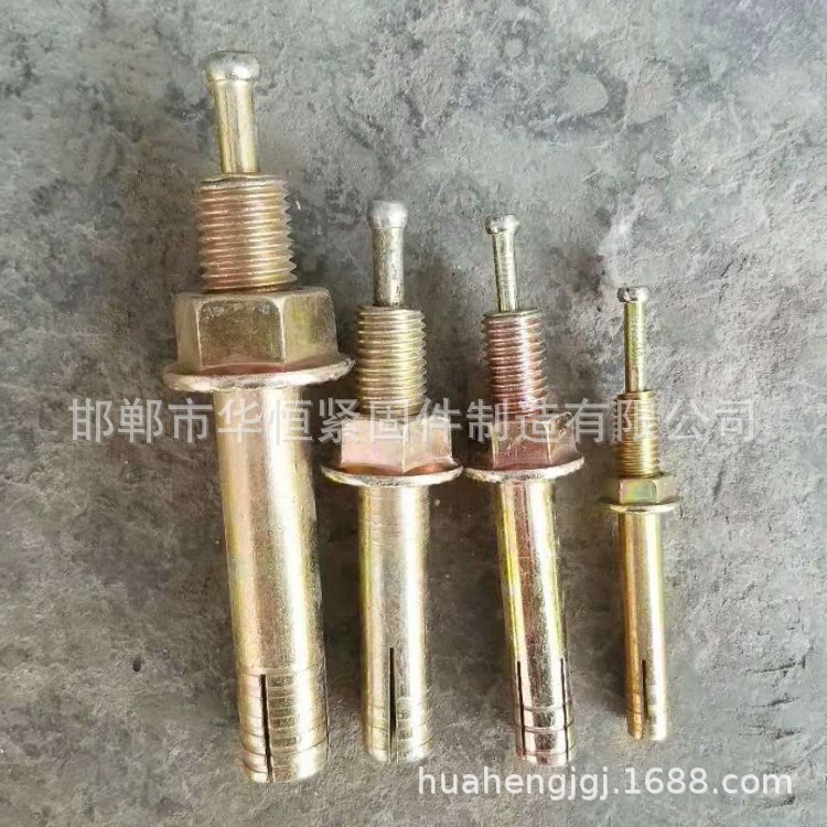 廠家直銷 一釘锝錘擊壁虎膨脹螺栓 擊芯膨脹螺栓 金屬脹栓