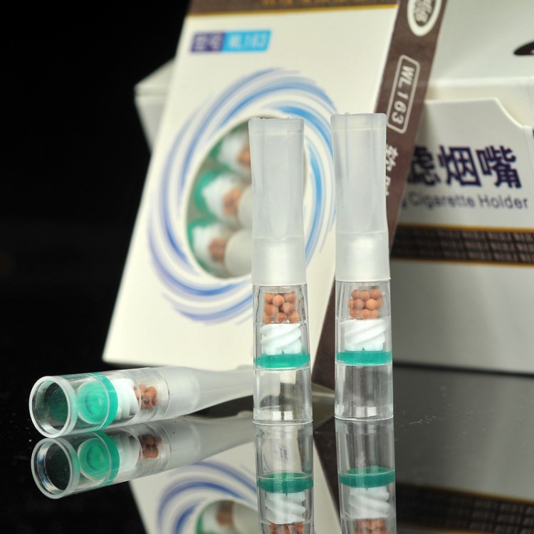 威樂健康煙嘴 軟咬嘴拋棄型一次性三重過濾煙嘴WL163 螺旋離心