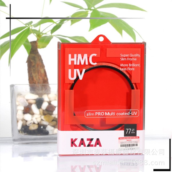 多层镀膜滤镜 KAZA超薄HMC-UV镜 72mm 适用尼康24-85镜头