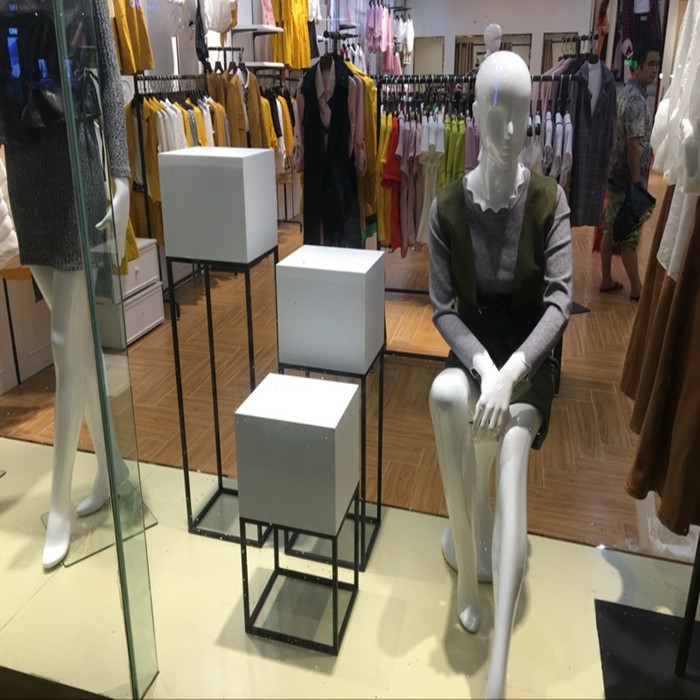 精品服装店包包店鞋店橱窗展示架陈列架高低展示台