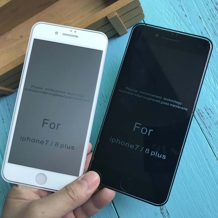 適用蘋果XR硬邊防窺膜iphone7鋼化膜xsmax全玻璃8P全屏6s手機(jī)貼膜
