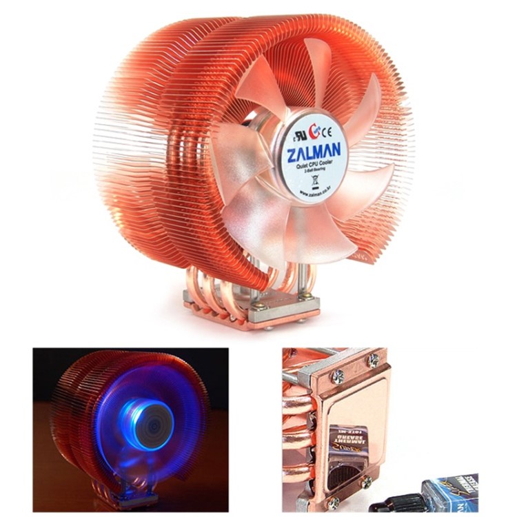 CNPS 9700 LED全銅熱管電腦CPU散熱器 銅收藏版散熱風(fēng)扇1151AM4