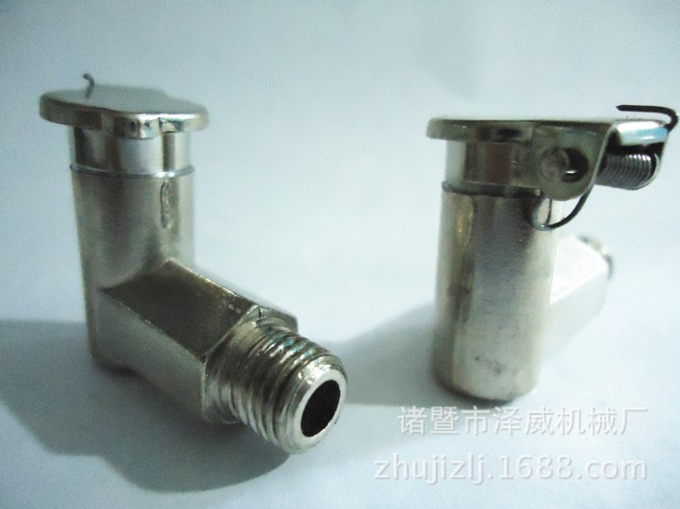 廠家直銷 M8x1 90度鋅合 金角尺油杯 直角油杯