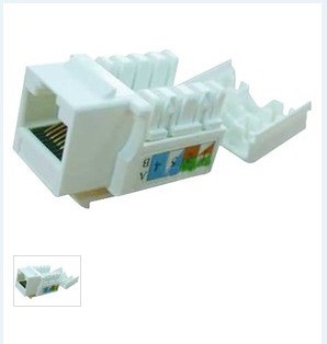 綠色硅谷六類信息插座模塊 六類模塊 RJ45模塊 網(wǎng)線模塊LD6155U