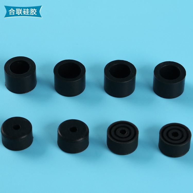 廠家直銷13*9.5硅膠套減震墊等橡膠 機箱家具墊腳硅膠可加工定做