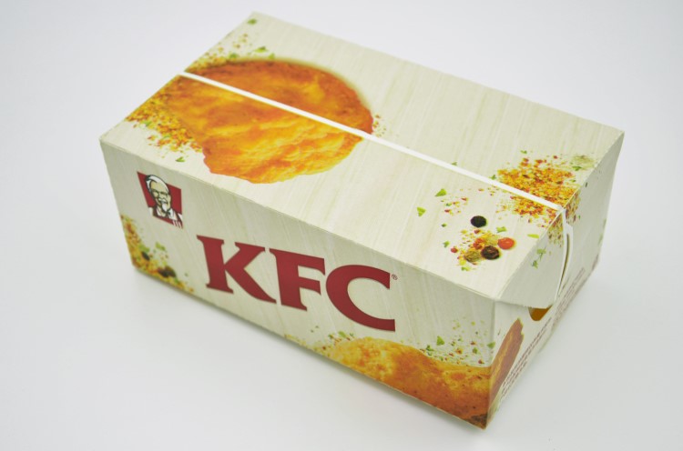 KFC肯德基雞腿包裝盒 雞翅包裝盒 雞塊包裝盒 快遞食品包裝盒