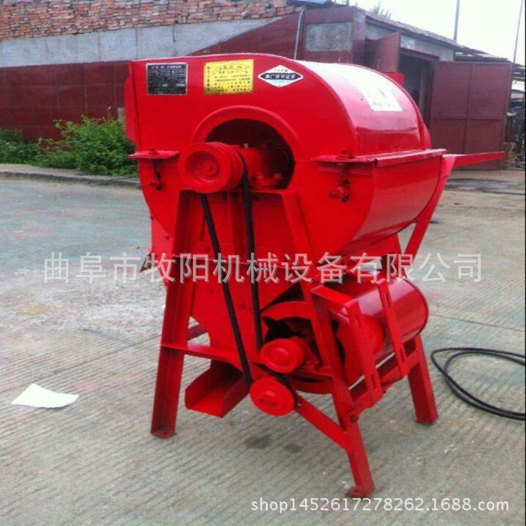 稻麥脫粒干凈 廠家直銷電動脫粒機(jī)
