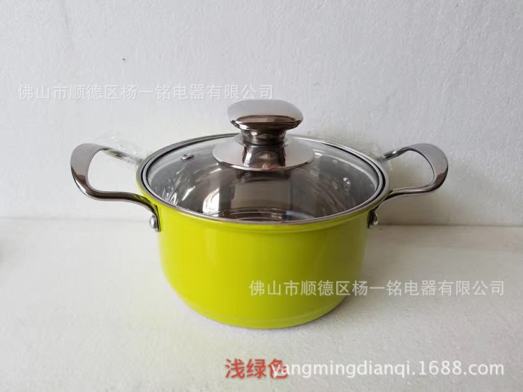 電磁爐專用涮涮鍋不銹鋼小火鍋迷你一人一鍋自助單人小火鍋
