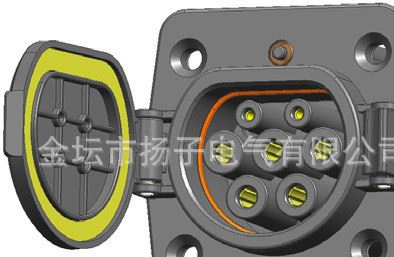 電動汽車充電樁插座