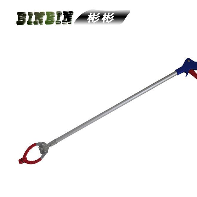 鋁合金環(huán)衛(wèi)工具取物器 垃圾夾子撿拾器環(huán)保垃圾鉗 廠家直銷