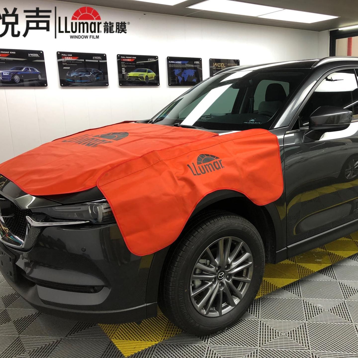 煙臺龍膜暢悅80隔熱率好，煙臺龍膜汽車貼膜店，煙臺悅聲，龍膜暢悅系列全車貼膜