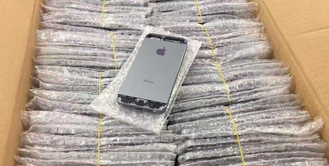 批發(fā)6代 6s 7代 6plus 中框后蓋 7plus手機(jī)后殼 金銀灰黑粉色