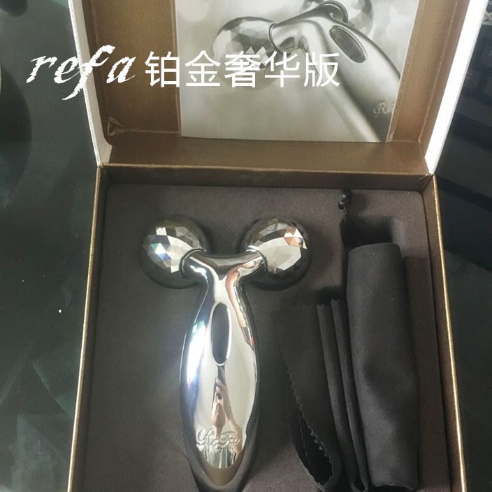 3D手動滾輪按摩器微電流二輪塑形緊膚美容按摩儀器批發