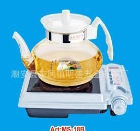 明業(yè).電磁爐專玻璃壺 泡茶壺..咖啡壺.玻璃花茶壺茶具