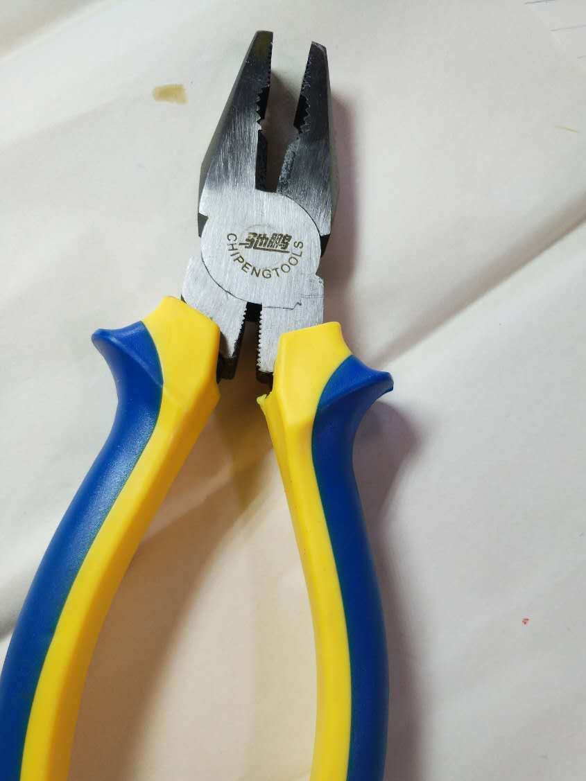 廠家直銷 批發馳鵬 精品 電工鉗  馳鵬工具尖嘴鉗160mm