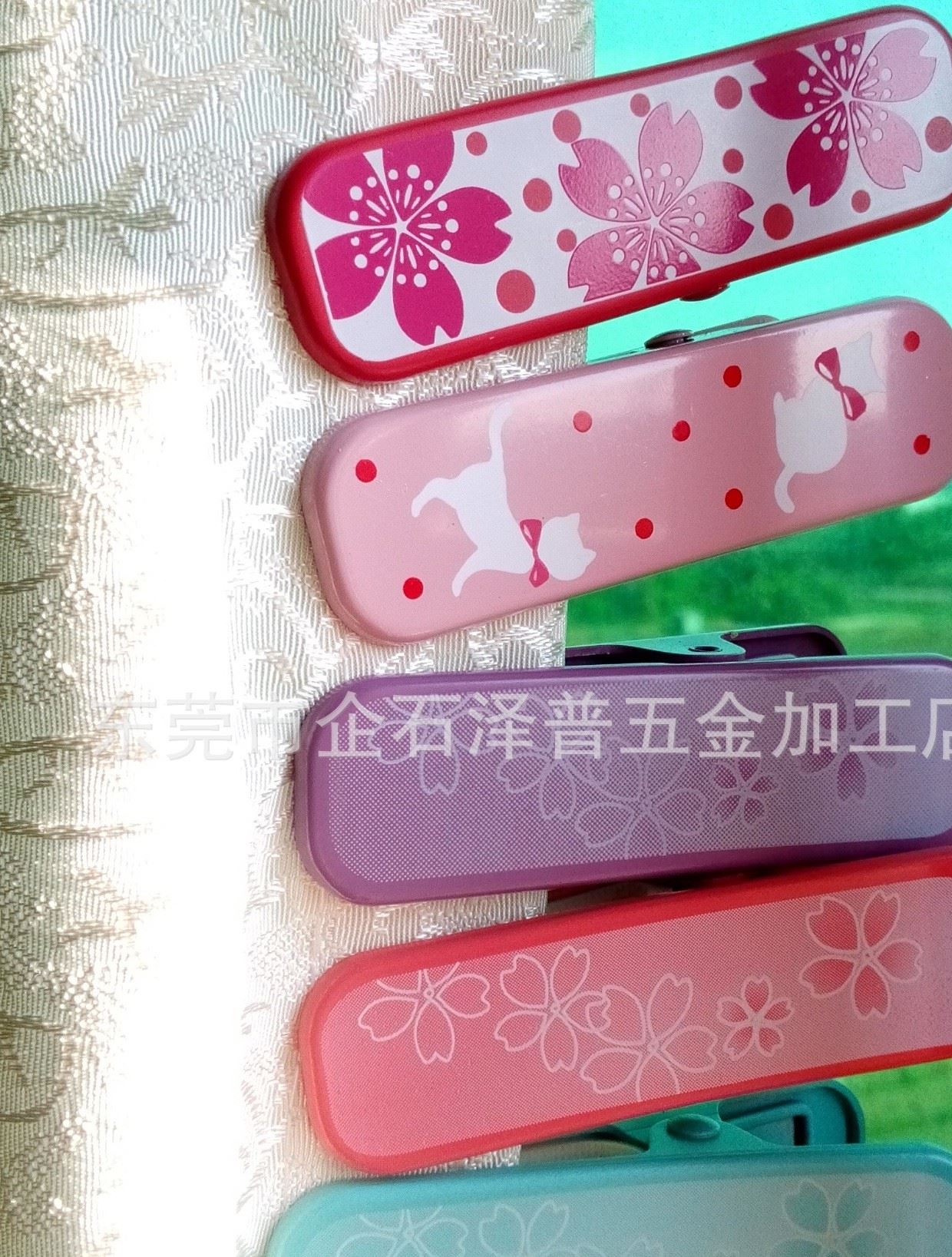 和服夾   鋁夾子 不傷衣晾曬晾衣夾子 著物クリ プ 圖案定制