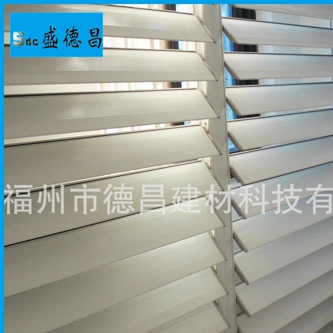 定制供應(yīng)歐式百葉窗 鋅鋼百葉窗 廠區(qū)百葉窗