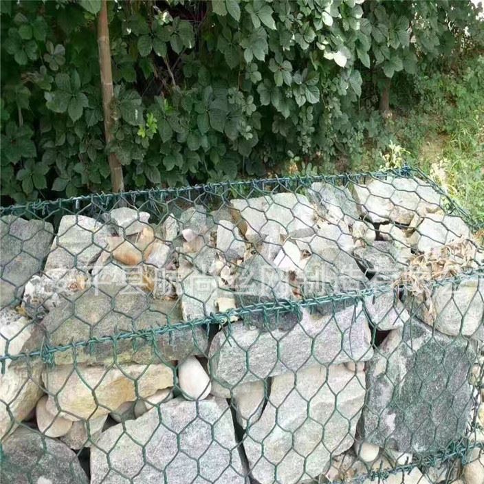 云南河道梳理鍍鋅石籠網箱貴州河道分流治水格賓網石籠網卷