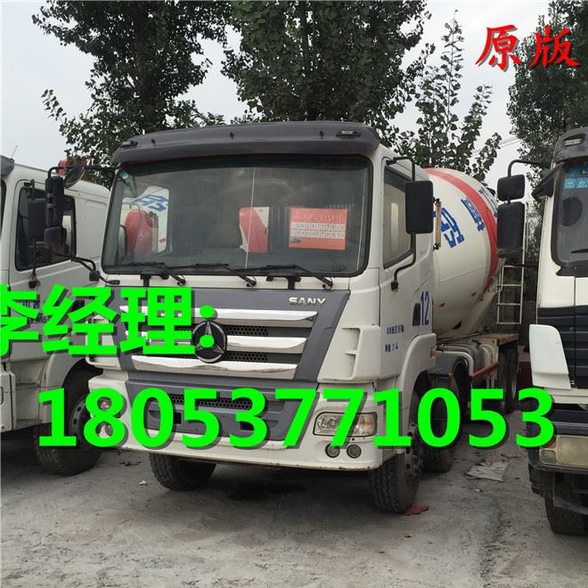 二手混凝土攪拌運輸車 二手歐曼水泥攪拌車8,10,12,14方.水泥罐車