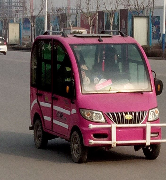 封闭式电动四轮车  观光车  学生接送车  新能源汽车  面包车