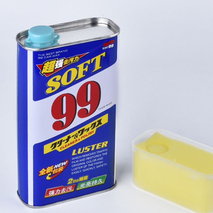 99水蜡 SOFT99特亮光辉水蜡 液体蜡 汽车抛光上光 去污力