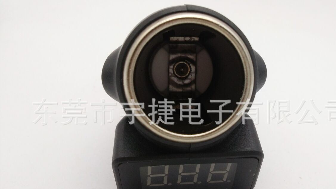 12-24V 車(chē)載手機(jī)充電器加電壓檢測(cè) 帶點(diǎn)煙器 可點(diǎn)煙 180W YY