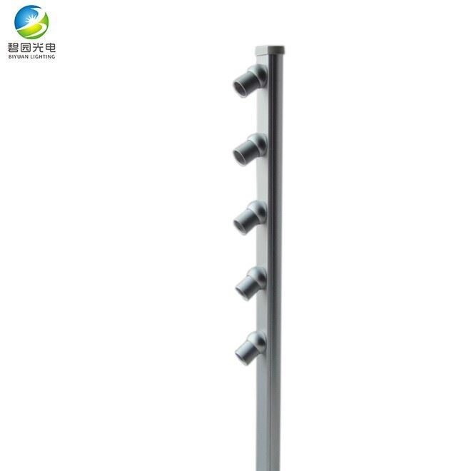 深圳品質(zhì)廠家直銷5W周大生高端珠寶展柜臺(tái)LED半圓形立桿燈