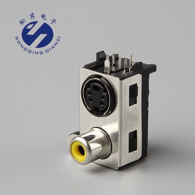 廠家出售S端子插板母座 注塑電器S端子 阻火阻燃 品質(zhì) 可定制