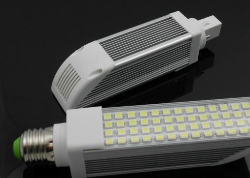 廠家直銷led高亮度SAAE27/led橫插燈7W SMD5050光源