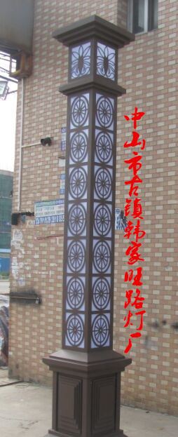激光切割特色大型LED景觀燈
