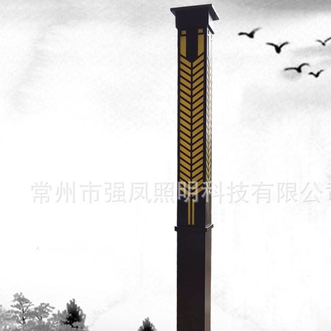 廣場(chǎng)園林方燈3米LED方形景觀燈別墅小區(qū)花園戶外庭院景觀燈廠家