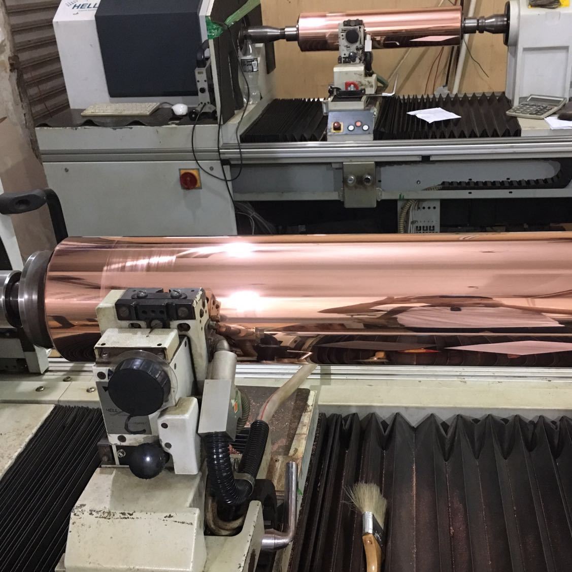 厂家直供电雕版电雕版辊电雕凹版袋子制版