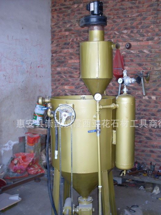 石材雕刻移動式z噴沙機械，PS